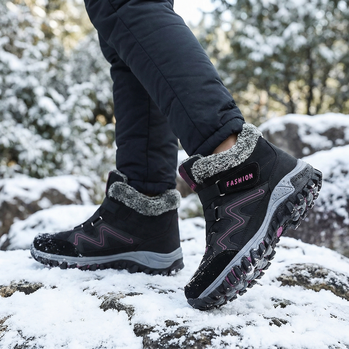 Snowstep | Winter Ankle Boots – Fur Lined Style for Women