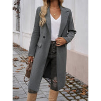 Clara | Klassischer und bequemer langer Trenchcoat