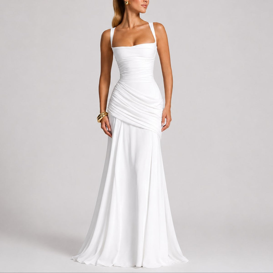 Sophia | Elegante e sofisticato abito lungo autunnale da cerimonia