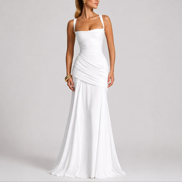Sophia | Elegante e sofisticato abito lungo autunnale da cerimonia