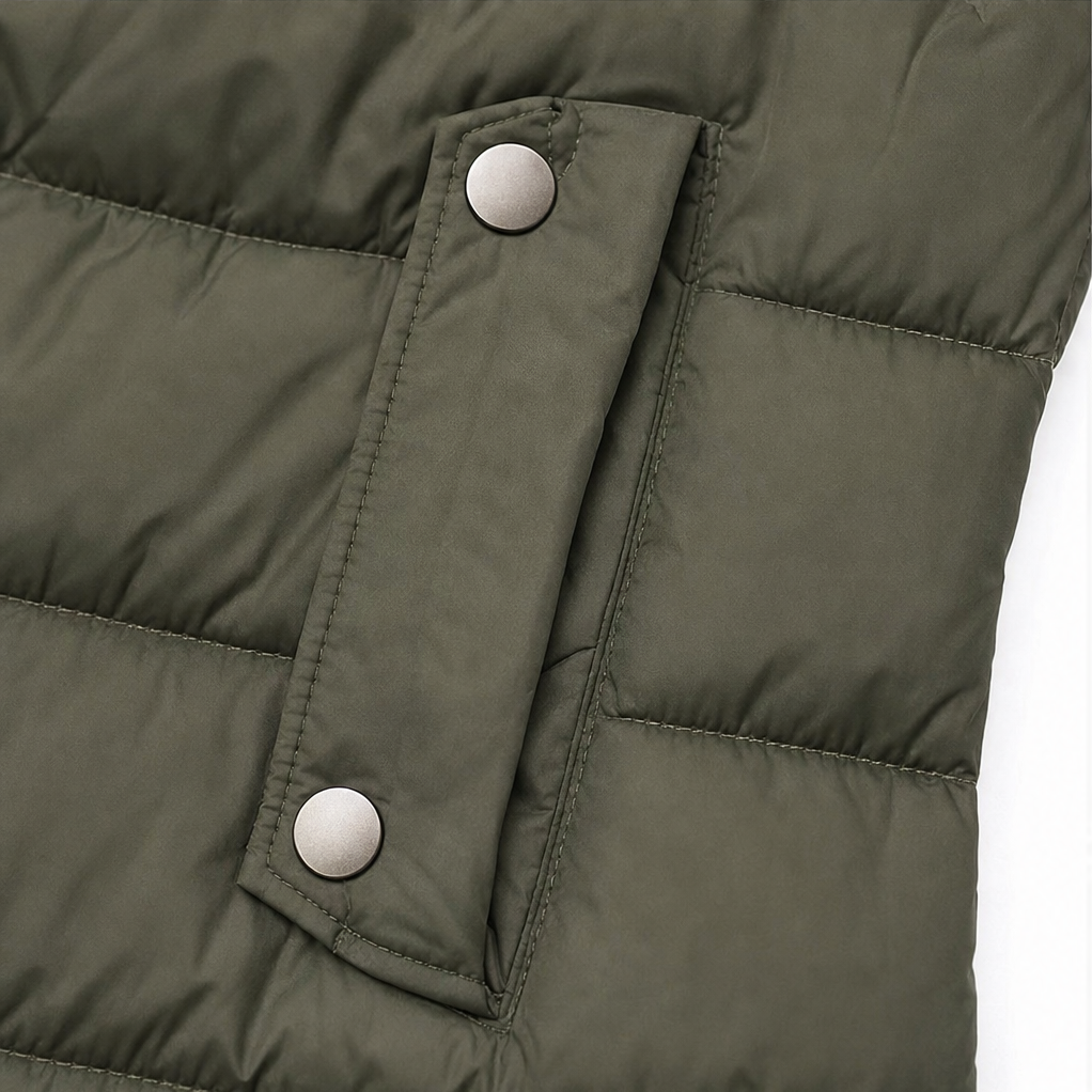 Wearbella | Longline Puffer Vest – Sleek Sleeveless Style for Women