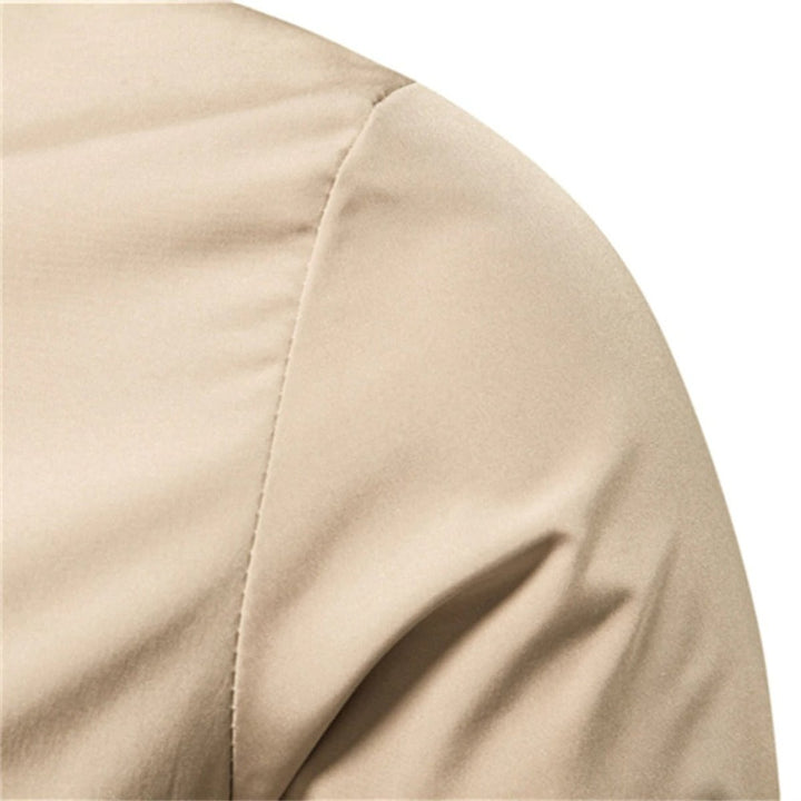 Arthur | Casual and Contrast Ribbed Bomber Jacket