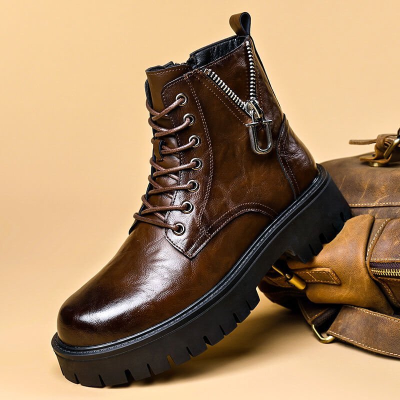 Underwood | Leather Boots – Hand-Crafted Style for Men