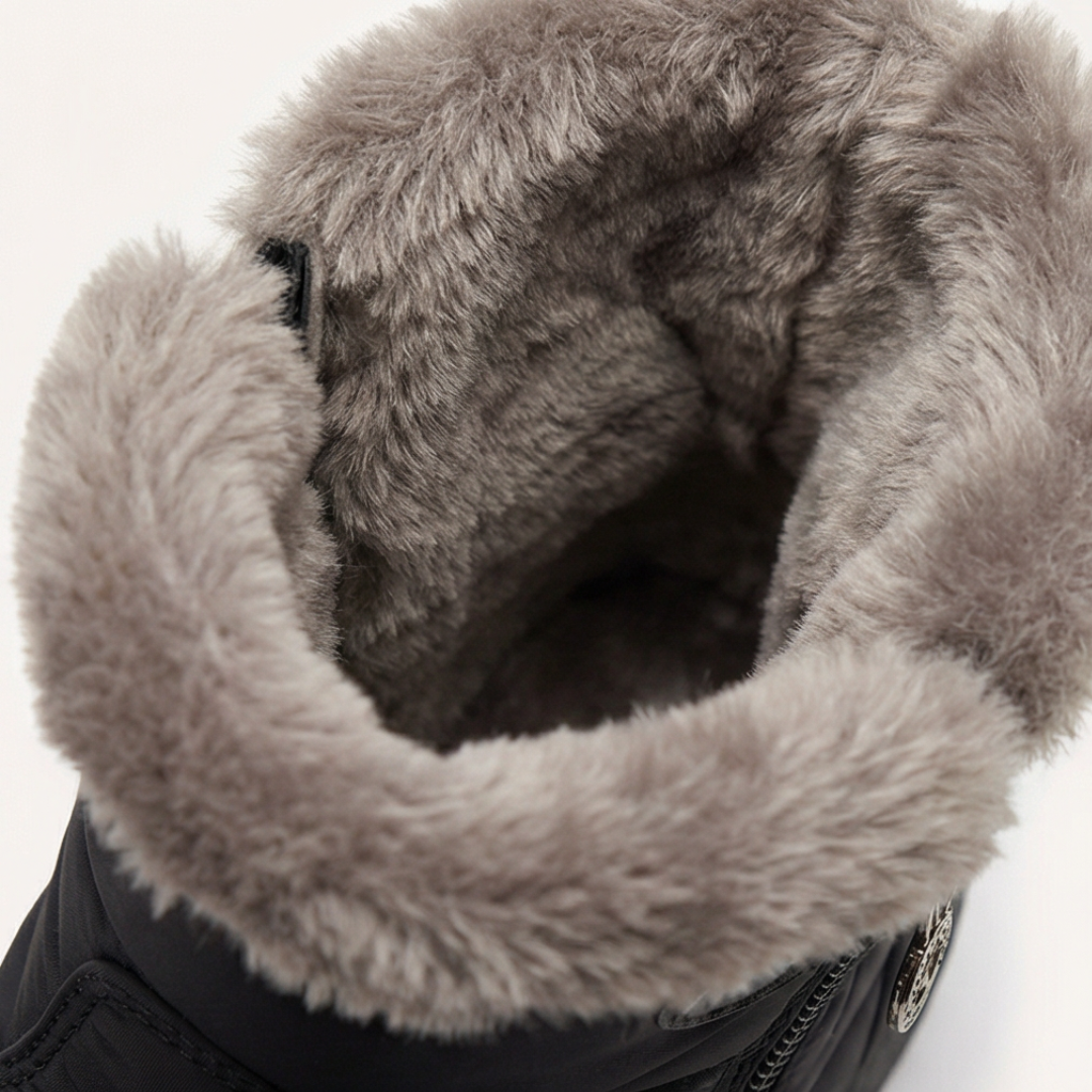 Frostiva | Winter Ankle Boots – Fur Lined for Comfort