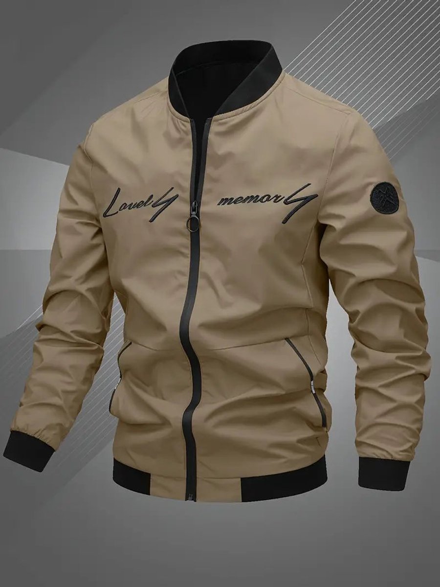 Sebastian | Comfortable and Modern Athletic Bomber Jacket