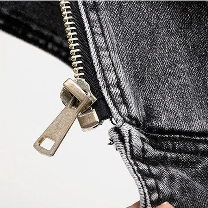 James | Vintage And Stylish Distressed Denim Vest