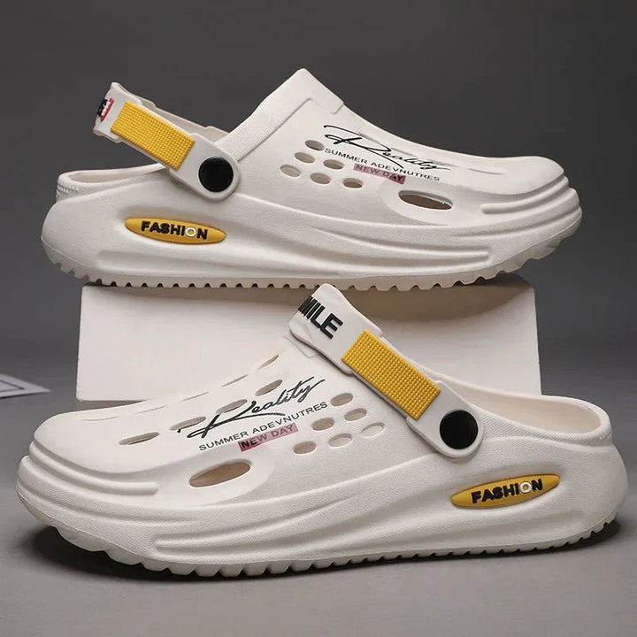 Ethan | Stylish and Supportive Men's Platform Clogs