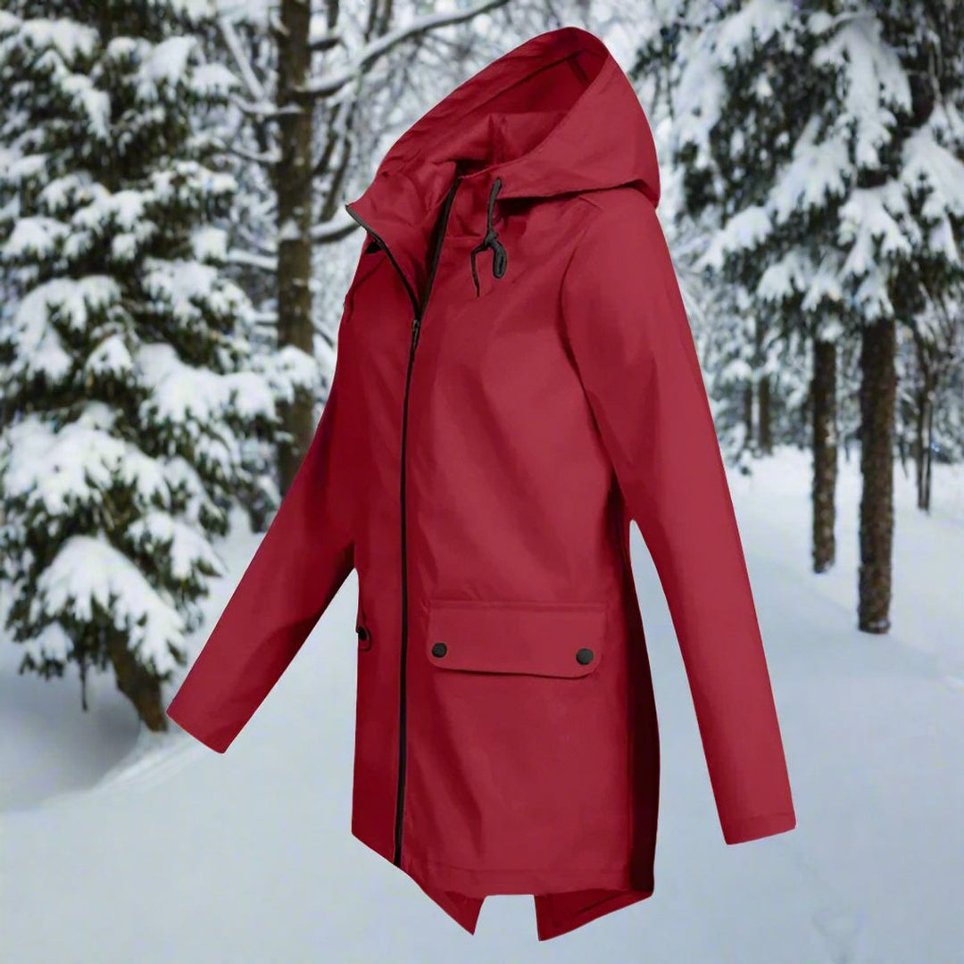 Emma | Luxuriöse und glamouröse wasserdichte Jacke