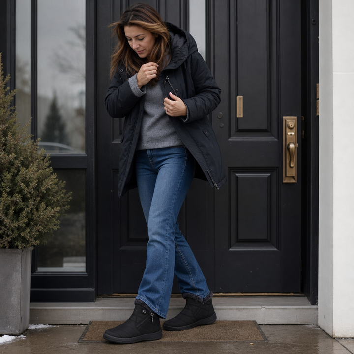 Lunavia | Plush-Lined Ankle Boots for Winter