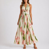 Kerstin | Robe longue douce et romantique à motifs floraux pour mariage d’automne
